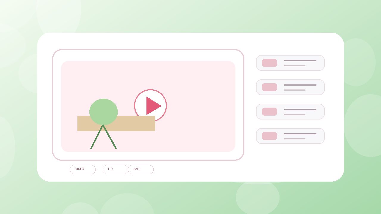樱花视频教程视频生活技能风格原创配图
